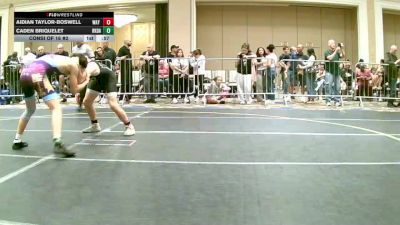132 lbs Consi Of 16 #2 - Aidian Taylor-Boswell, Way Out West vs Caden Briquelet, Rkda