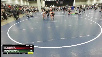 113 lbs 5th Place Match - Santino DiMatteo, Shore Thing Wrestling Club vs Kipton Lewis, Immortal Athletics WC