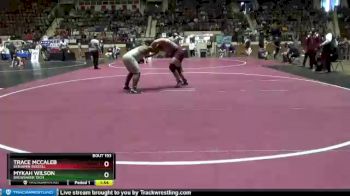 220 lbs Champ. Round 2 - Trace Mccaleb, Benjamin Russell vs Mykah Wilson, Brewbaker Tech