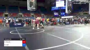 285 lbs Round Of 32 - Elijah Novak, Minnesota vs Kyler Hall, Iowa