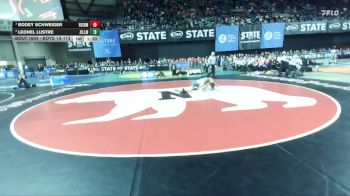 Boys 1A 113 lbs 1st Place Match - Bodey Schweiger, Riverside vs Leonel Lustre, Zillah