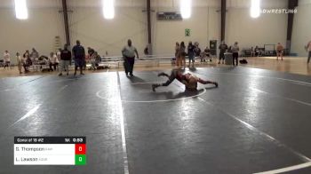 90 lbs Consolation - Gabel Thompson, Raw vs Laithan Lawson, Team Aggression