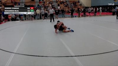 133 lbs Cons. Round 3 - Muhammad Bilal, Iowa Central Community College vs Dominic Chimeno, Iowa Lakes Community College