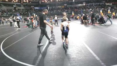 65 lbs Consi Of 16 #1 - Alexander Gabrys, Streaks Wrestling Club vs Ryan Kim, Red Nose