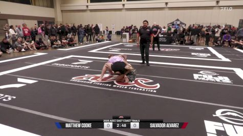 Salvador Alvarez vs Matthew Cooke 2025 ADCC East Coast Trials
