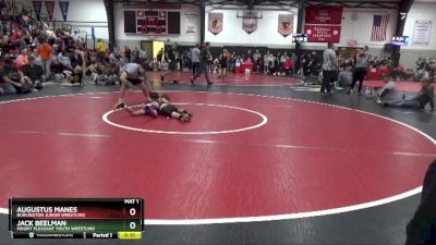 Quarterfinal - Augustus Manes, Burlington Junior Wrestling vs Jack Beelman, Mount Pleasant Youth Wrestling