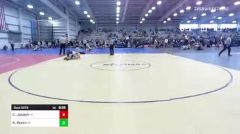 132 lbs Consi Of 64 #2 - Cole Joseph, NY vs Kaden Bonin, ME