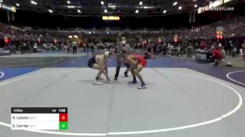 126 lbs Consi Of 8 #1 - Ryan Lobato, Team So-Cal vs Eric Correa, Team Takedown