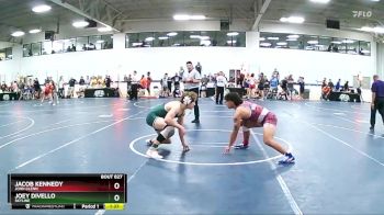 167 lbs Quarterfinal - Jacob Kennedy, John Glenn vs Joey DiVello, Skyline