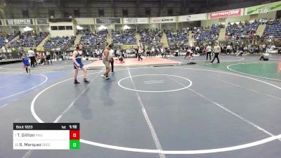 165 lbs Quarterfinal - Tucker Gillilan, Fruita vs Sain Marquez, Greeley United