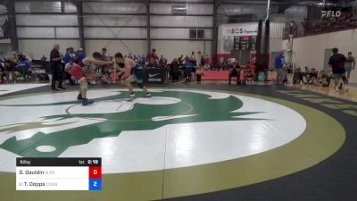 92 kg Round Of 64 - Devan Gauldin, Glenville RTC vs Trevor Dopps, Cowboy RTC