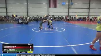 100 lbs Round 1 (6 Team) - Isisah Womack, Maryland Gold vs Miles Hinson, VA Alchemy/Predator