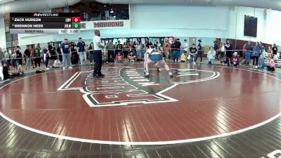 138 lbs Semifinal - Zack Hudson, VA Elite vs Brennon Hess, Richlands Wrestling Club