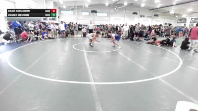 153 lbs Consi Of 4 - Beau Bergeron, Lumberyard Wrestling-HS vs Xavier Hendon, Rogue Wrestling Club-HS