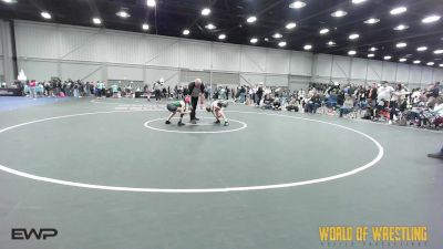 80 lbs Rr Rnd 1 - Emeree Calkins, Mat Union Misfits K-6 vs Kinsley Kaulaity, Oklahoma Mafia Girls K-6