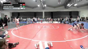 131 lbs Rr Rnd 7 - Colin Morgan, American MMAW MS vs Sawyer Newton, Maine Hammahs MS