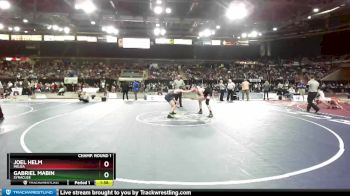 152 lbs Champ. Round 1 - Gabriel Mabin, Syracuse vs Joel Helm, Melba