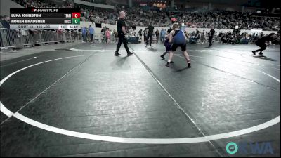 105 lbs Round Of 16 - Luka Johnston, Team Guthrie Wrestling vs Rogen Bradsher, Buck Pride Wrestling