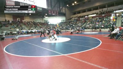 5A 126 lbs Cons. Round 1 - Kriston Parker, Jacksonville vs Dylan Friend, Greenwood