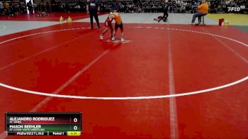 105 lbs Semifinal - Alejandro Rodriguez, St. James vs Mason Beehler, St. Cloud Youth Wrestling