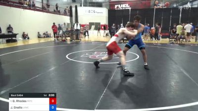 86 kg Round Of 64 - George Rhodes, Prtc vs Justin Onello, Lvwc