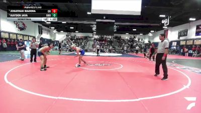 132 lbs Semifinal - Jonathan Madera, Chino vs Kayden Java, Vista Murrieta