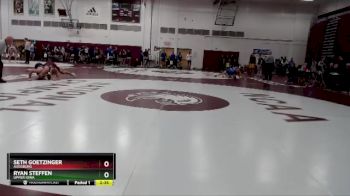 174 lbs Quarterfinal - Seth Goetzinger, Augsburg vs Ryan Steffen, Upper Iowa