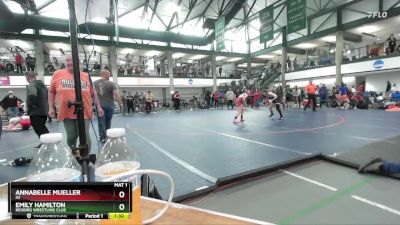 99-106 lbs Round 1 - Emily Hamilton, Redbird Wrestling Club vs Annabelle Mueller, ISI