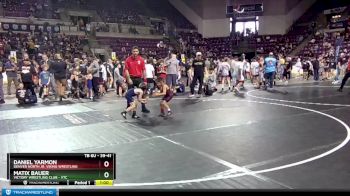 39-41 lbs Round 1 - Matix Bauer, Victory Wrestling Club - VTC vs Daniel Yarmon, Denver North Jr. Viking Wrestling