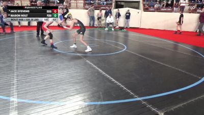 105_B lbs Consi Of 16 #1 - Jace Stevens, Burgettstown vs Mason Nolt, Penn Manor