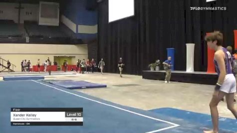 Xander Kelley - Floor, Queen City Gymnastics - 2021 USA Gymnastics Development Program National Championships