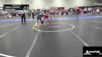 105 lbs Cons. Round 2 - Kimberly Rodriguez, Thunderbird vs Reagan Milne, St. Francis Wrestling Club