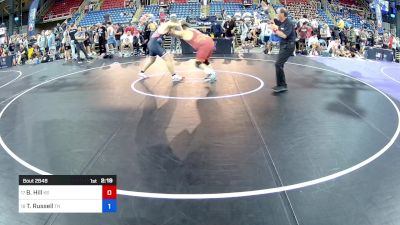 285 lbs Rnd Of 32 - Brayden Hill, KS vs Tyson Russell, TN