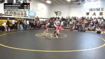 120 lbs Cons. Round 3 - Gabriel Bucknell, Nashua-Plainfield vs Clayton Kuboushek, South Winneshiek