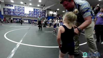 37 lbs Rr Rnd 5 - Wenston Quillin, Chickasha Youth Wrestling vs Amos Boyd, Harrah Little League Wrestling