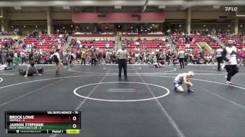 79 lbs Semifinal - Jaxson Stepisnik, Ridge Wrestling Club vs Brock Lowe, Winfield