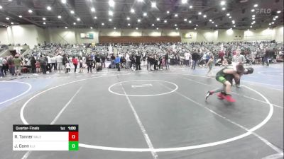 102 lbs Quarterfinal - Reid Tanner, Salem Elite Mat Club vs Jesse Conn, Illinois Valley YW