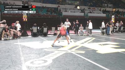 126 lbs Semifinal - Lamont Hargraves, Hartsville vs Marcus Foulk, May River