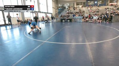 165 lbs Cons. Rd Of 32 - Tatum Todd, Headwaters Wrestling Academy vs Nelson LaBombard, World Team Training Center