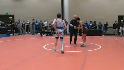 120 lbs Champ. Rd Of 32 - Xavier Seabury, KD Training vs Chase Berkowitz, Savage