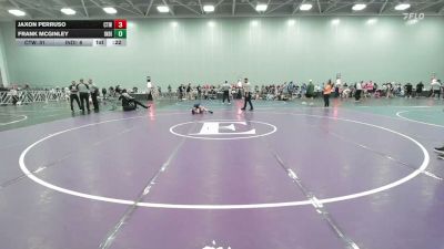 85 lbs Rr Rnd 3 - Jaxon Perruso, CTWHALE Beluga - EL vs Frank Mcginley, Indiana Outlaws Bronze - EL