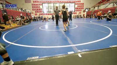 80 lbs Rr Rnd 3 - Tripp Rojas, Wesley Wrestling Club vs Ashlynn Clark, Harrah Little League Wrestling