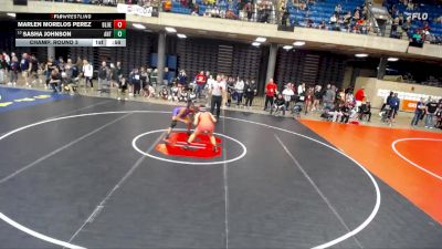 140 lbs Champ. Round 3 - Sasha Johnson, Antioch vs Marlen Morelos Perez, Blue Island (Eisenhower)
