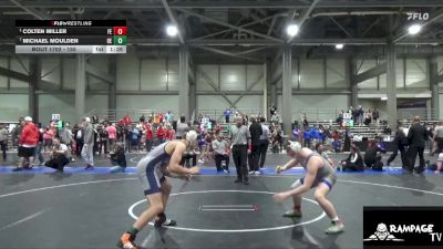 155 lbs Cons. Round 2 - Michael Moulden, Olathe East vs Colten Miller, Falcon Empire