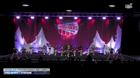 Pro Spirit - Chrome [2025 L4.2 Senior Coed - D2 Day 1] 2025 NCA Holiday Classic