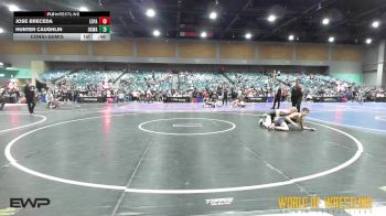 105 lbs Consolation - Jose Breceda, España Wrestling vs Hunter Caughlin, OKWA