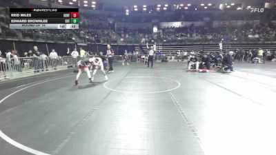 95 lbs Round Of 16 - Reid Miles, Gentile Trained vs Edward Brownlee, Eht