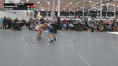 108 lbs Rr Rnd 5 - Alexander Poh, VHW Blue - HSC vs Max Milia, Grit Mat Club Red - HSC