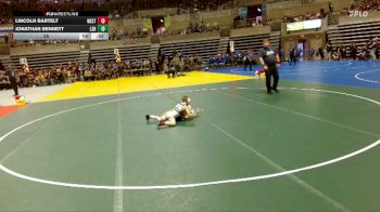 55 lbs Placement (4 Team) - Lincoln Bartelt, Westfield vs Jonathan Bennett, LSH (LeSueur/Henderson)