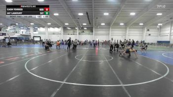 143 lbs Semifinal - Cash Torres, Merrimack vs Jay Lamourt, East Haven